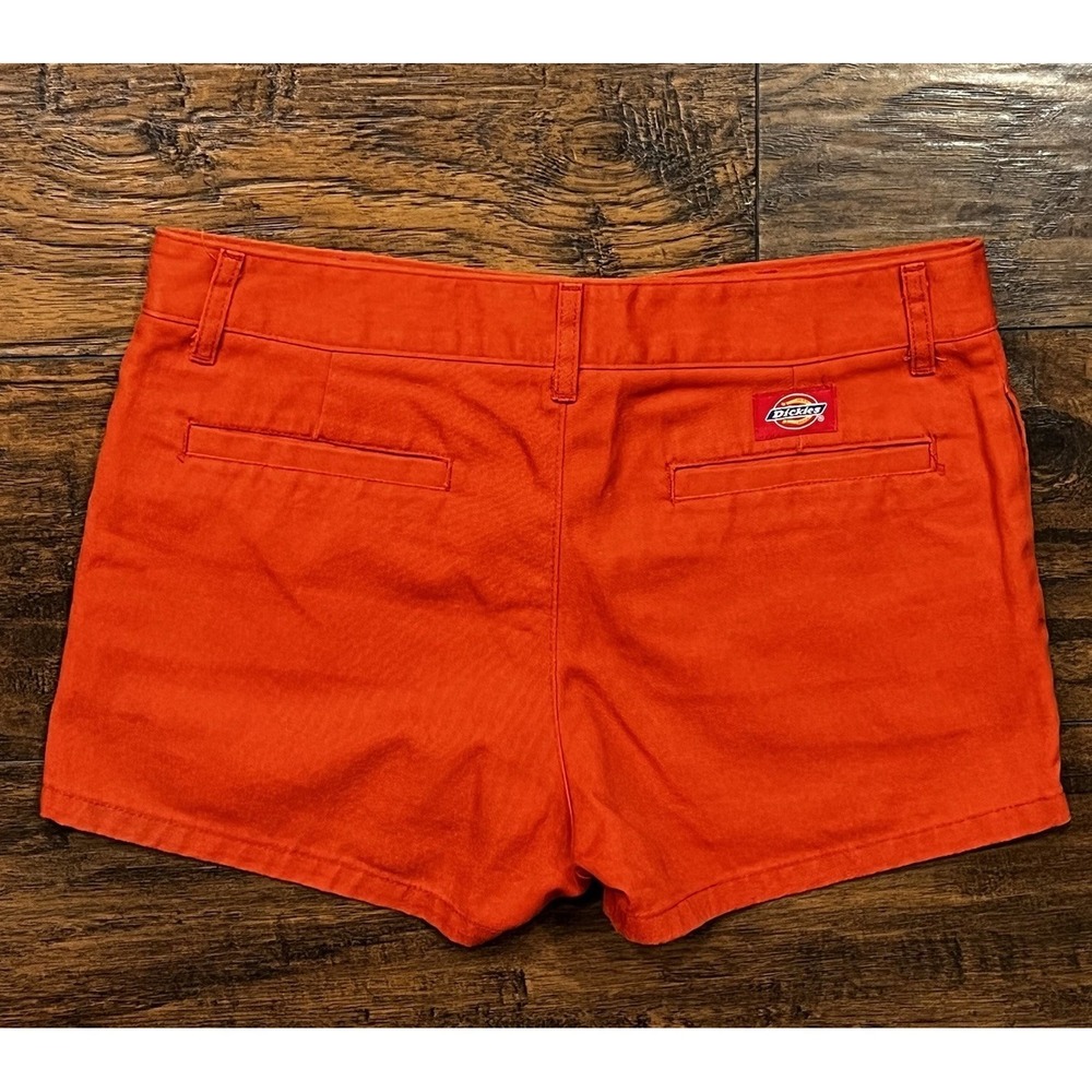 Dickies Orange 4-Pocket Shorts, Juniors Size 7